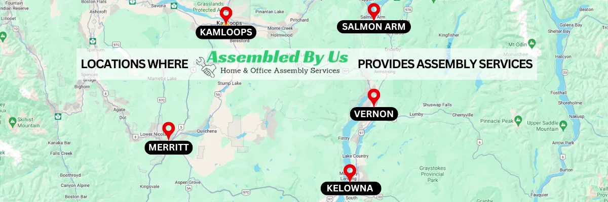Assembly Services Handyman / Handywoman Kamloops
Handyman / Handywoman Kelowna
Handyman / Handywoman Vernon
Handyman / Handywoman Salmon Arm
Handyman / Handywoman Merritt